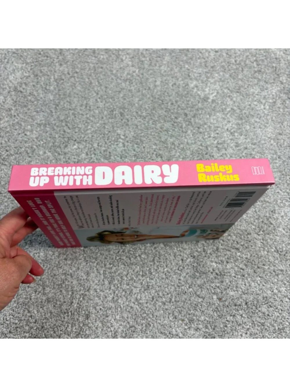 Breaking up with Dairy Bailey Ruskus Chef Bai Cookbook 100 Plant Based Recipes